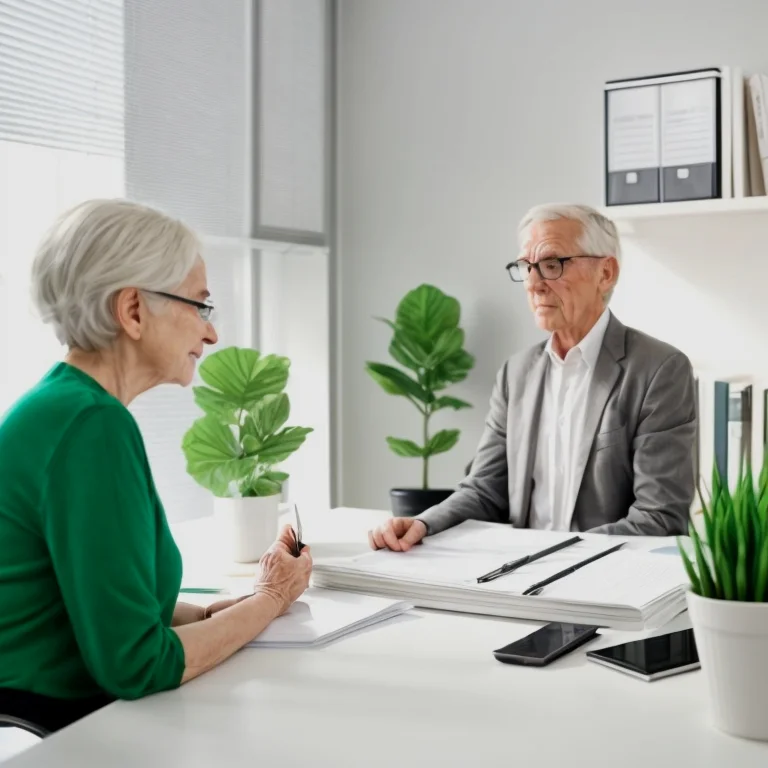 Unterstützung für Senioren